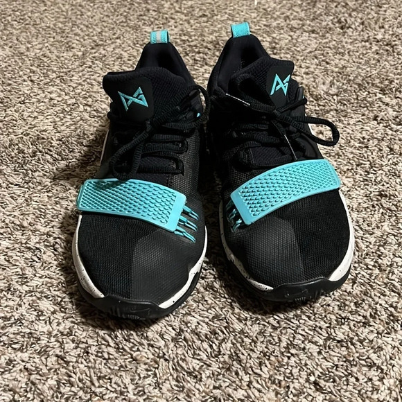 COPY - Nike PG 1 Women’s Size 8 Running Black/Blue Basketball Shoes - Picture 5 of 11